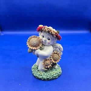 Dreamsicles Sunflower Days Cherub Figurine‎ F499051 Kristin 2003